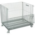 Global Industrial Folding Wire Container, 3000 Lb. Capacity, 40L x 32W x 34-1/2H 493396
